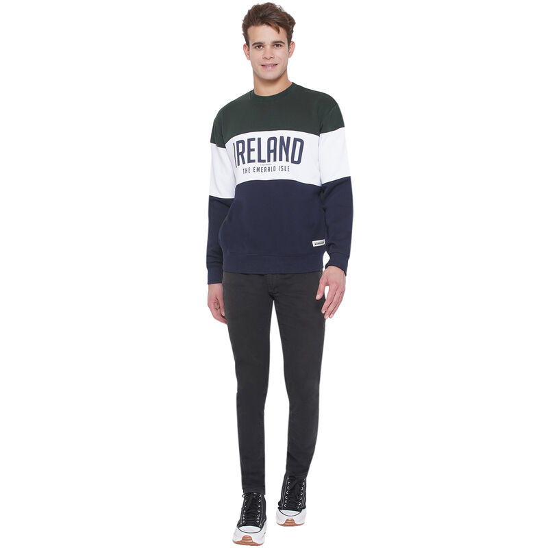 Ireland Color Block Unisex Sweatshirt